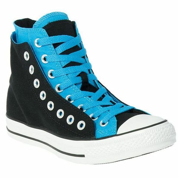 Scarpe Sportive Uomo Converse Chuck Taylor Double Upper Hi Nero