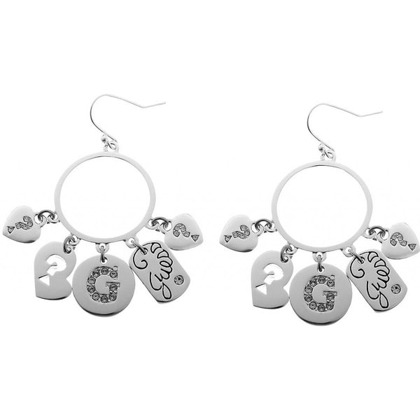 Boucles d´oreilles Femme Guess UBE31004 Acier inoxydable 2 cm