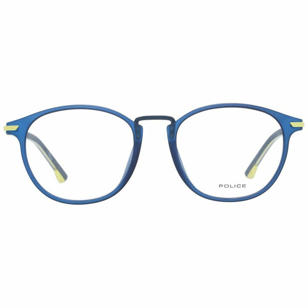 Monture de Lunettes Homme Police VPL558-490TA5 Bleu Ø 49 mm