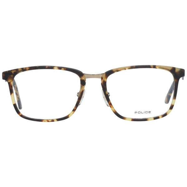 Men' Spectacle frame Police VPL684-52741M Yellow Ø 52 mm