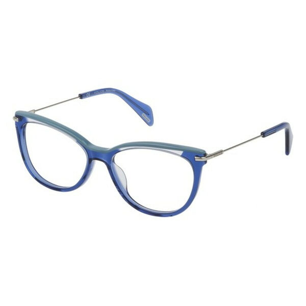 Ladies'Spectacle frame Police VPL505E530955 Blue (ø 53 mm)