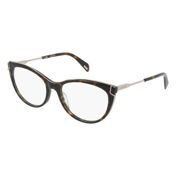 Monture de Lunettes Femme Police VPLA890722 Marron (ø 54 mm)