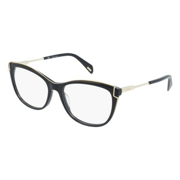 Ladies'Spectacle frame Police VPLA900700 Black (ø 55 mm)