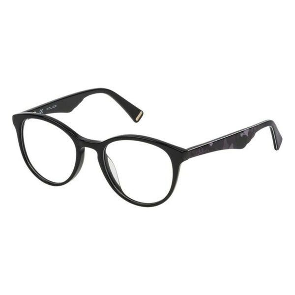 Ladies'Spectacle frame Police VPL416500700 Black (ø 50 mm)