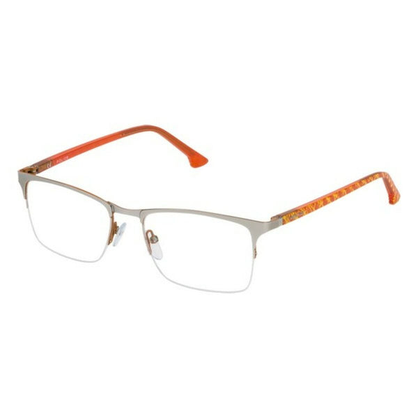 Men'Spectacle frame Police VPL397540S34 Orange (ø 54 mm)