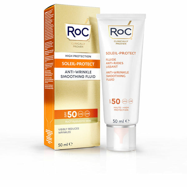 Protezione Solare Viso Roc Protección Solar 50 ml Spf 50