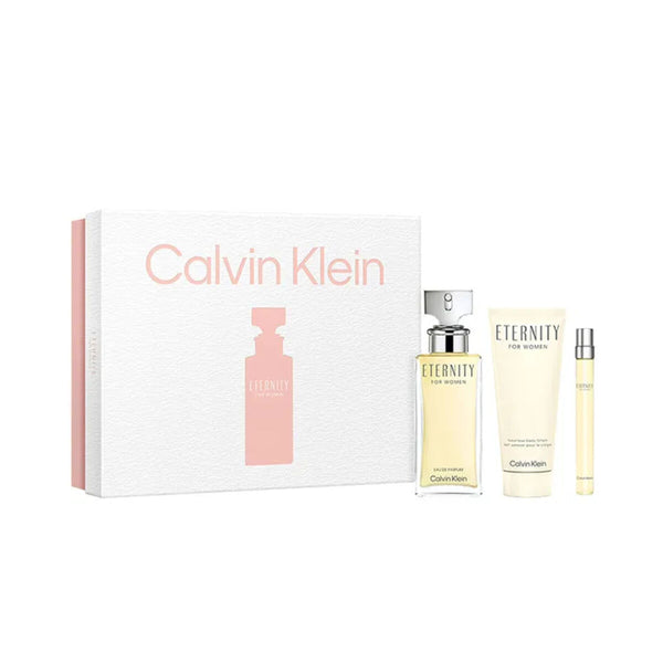 Set de Parfum Femme Calvin Klein Eternity  3 Pièces