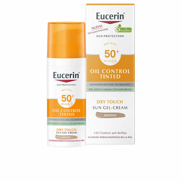 Sun Block Eucerin Dry Touch Medium SPF 50+ (50 ml)