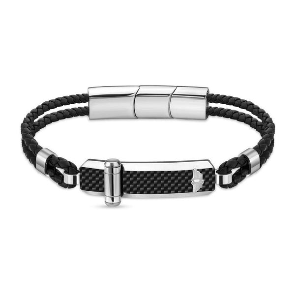 Men's Bracelet Police PEAGB2211632 Leather 19 cm