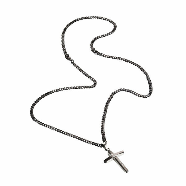 Men's Necklace Police PJ25695PSB.01 50 + 20 cm