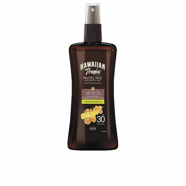 Sunscreen Oil Hawaiian Tropic SPF 30 Coconut Argan (200 ml)