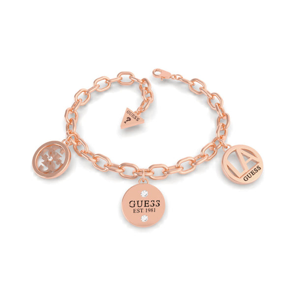 Bracelet Femme Guess UBB79052-S Rose