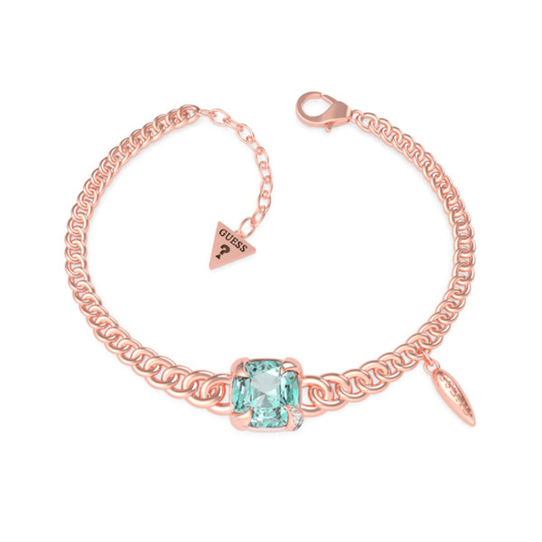 Bracciale Donna Guess UBB20069-S Acciaio inossidabile Rosa (22 cm)