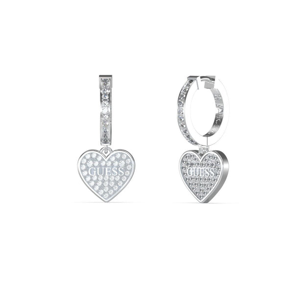 Ladies' Earrings Guess JUBE03136JWRHT-U Stainless steel 2 cm