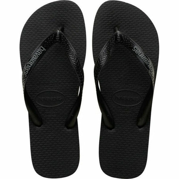 Tongs pour Homme Havaianas Logo Filete Noir