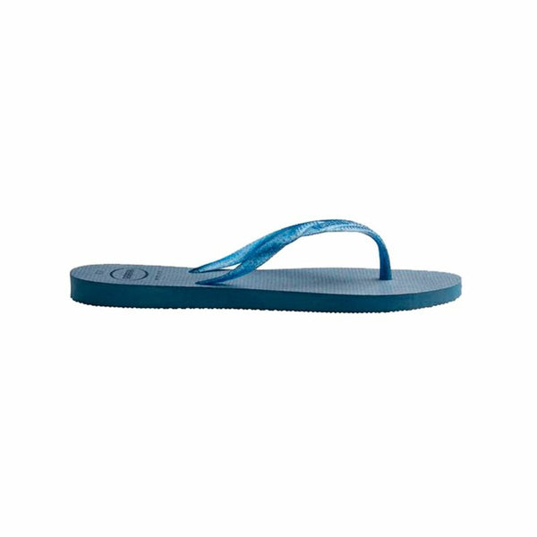 Tongs pour Femmes Havaianas Fantasia Gloss Bleu ciel