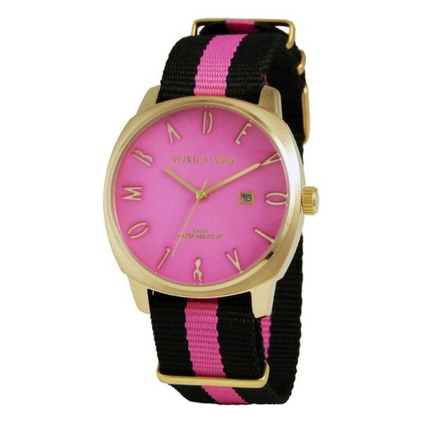 Herrenuhr Devota &amp; Lomba DL008MSPBK-PK-02PINK (Ø 42 mm)