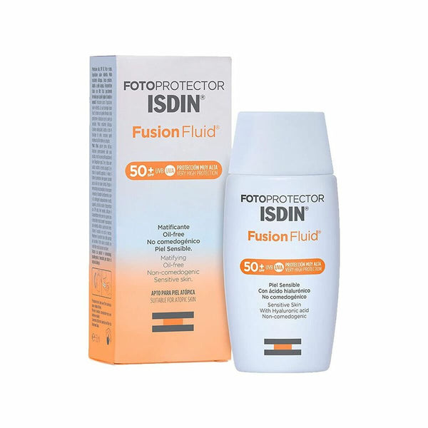 Facial Sun Cream Isdin Fusion Fluid 50 ml SPF 50+