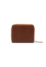 Back flat-lay of Carrera Jeans LILY-CB7013 brown women’s wallet showing smooth PU surface.