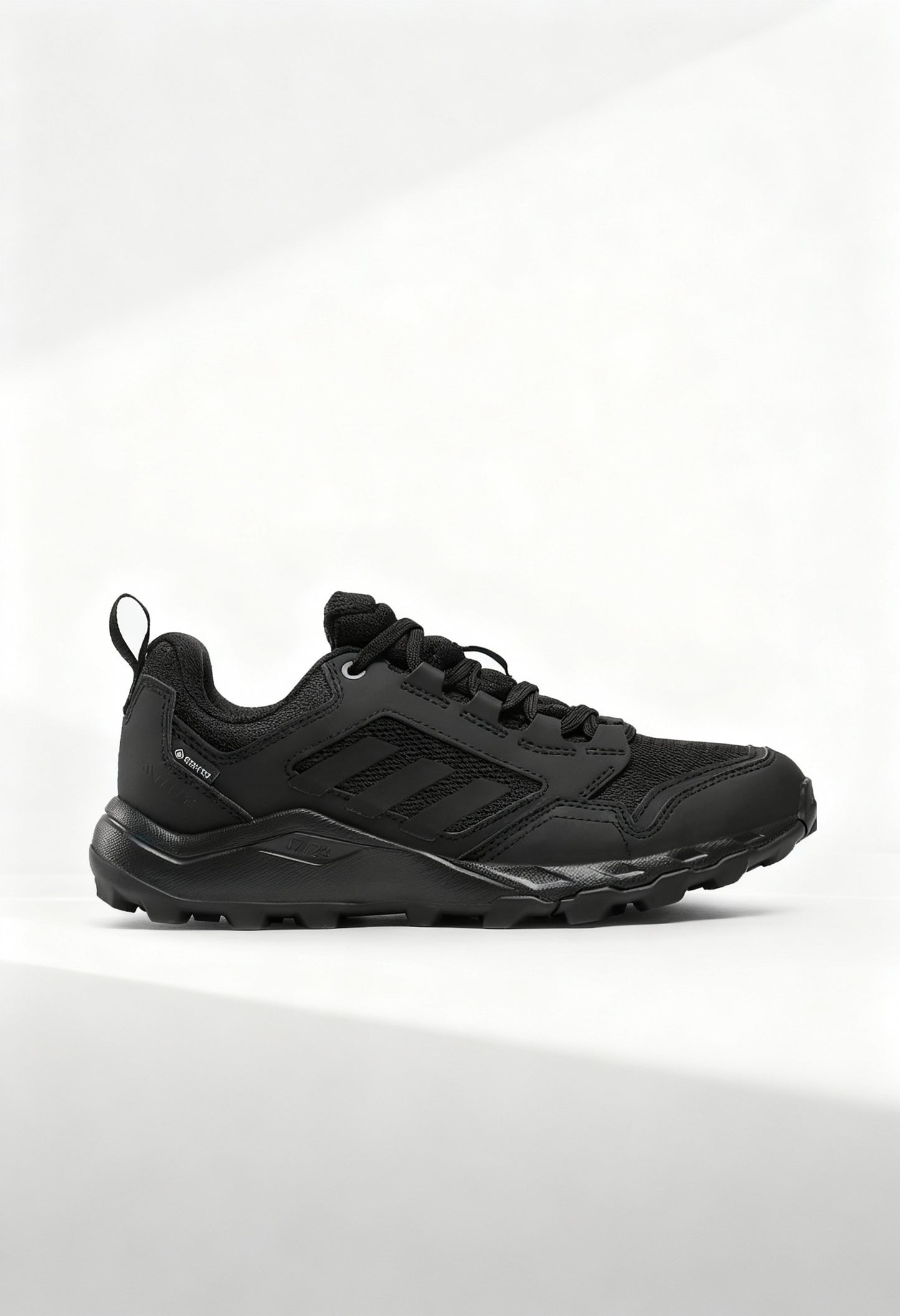 Brand new Adidas Terrex Tracerocker 2 GTX W women's waterproof trail running shoes in core black.