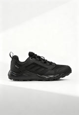 Brand new Adidas Terrex Tracerocker 2 GTX W women's waterproof trail running shoes in core black.