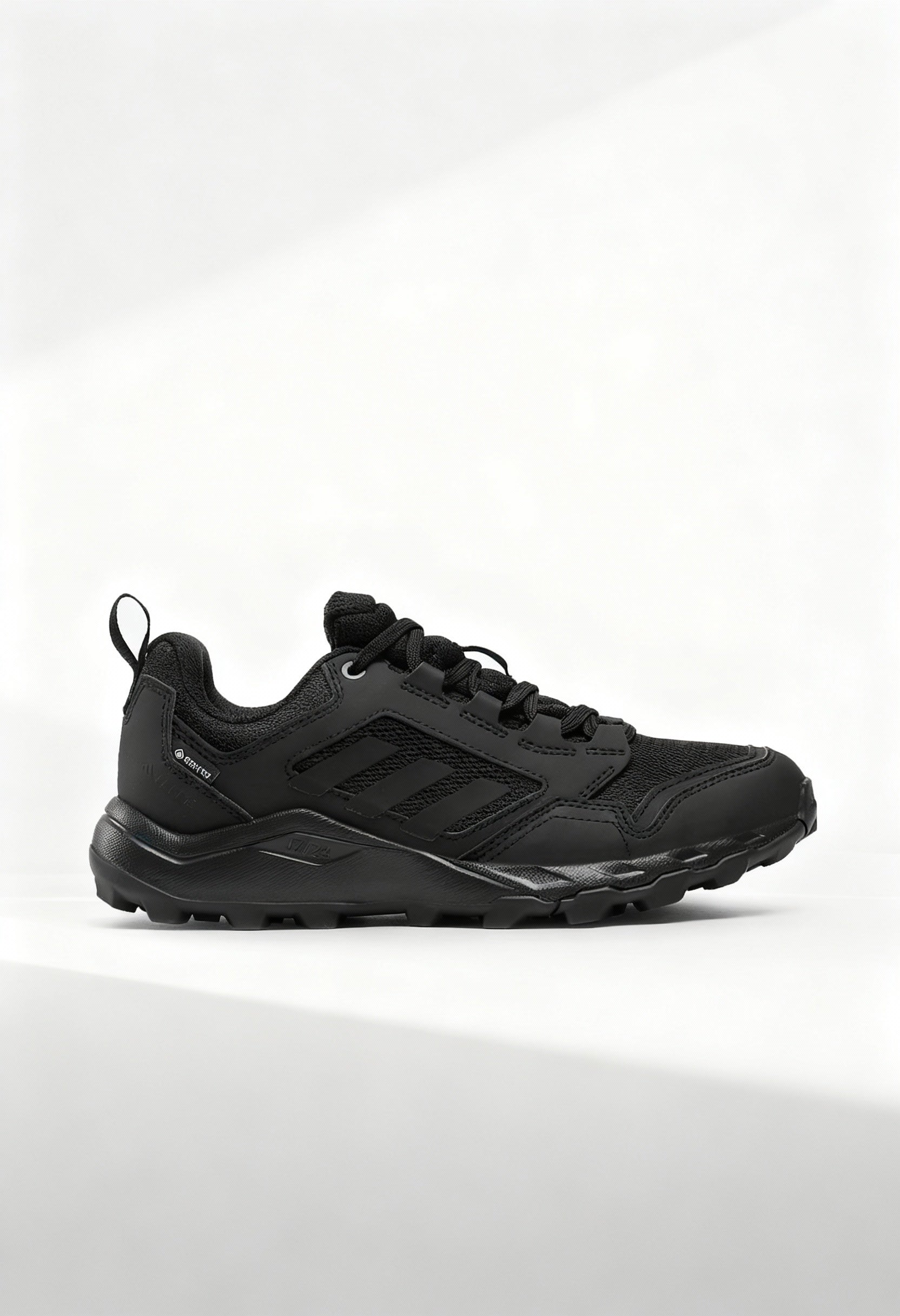Brand new Adidas Terrex Tracerocker 2 GTX W women's waterproof trail running shoes in core black.