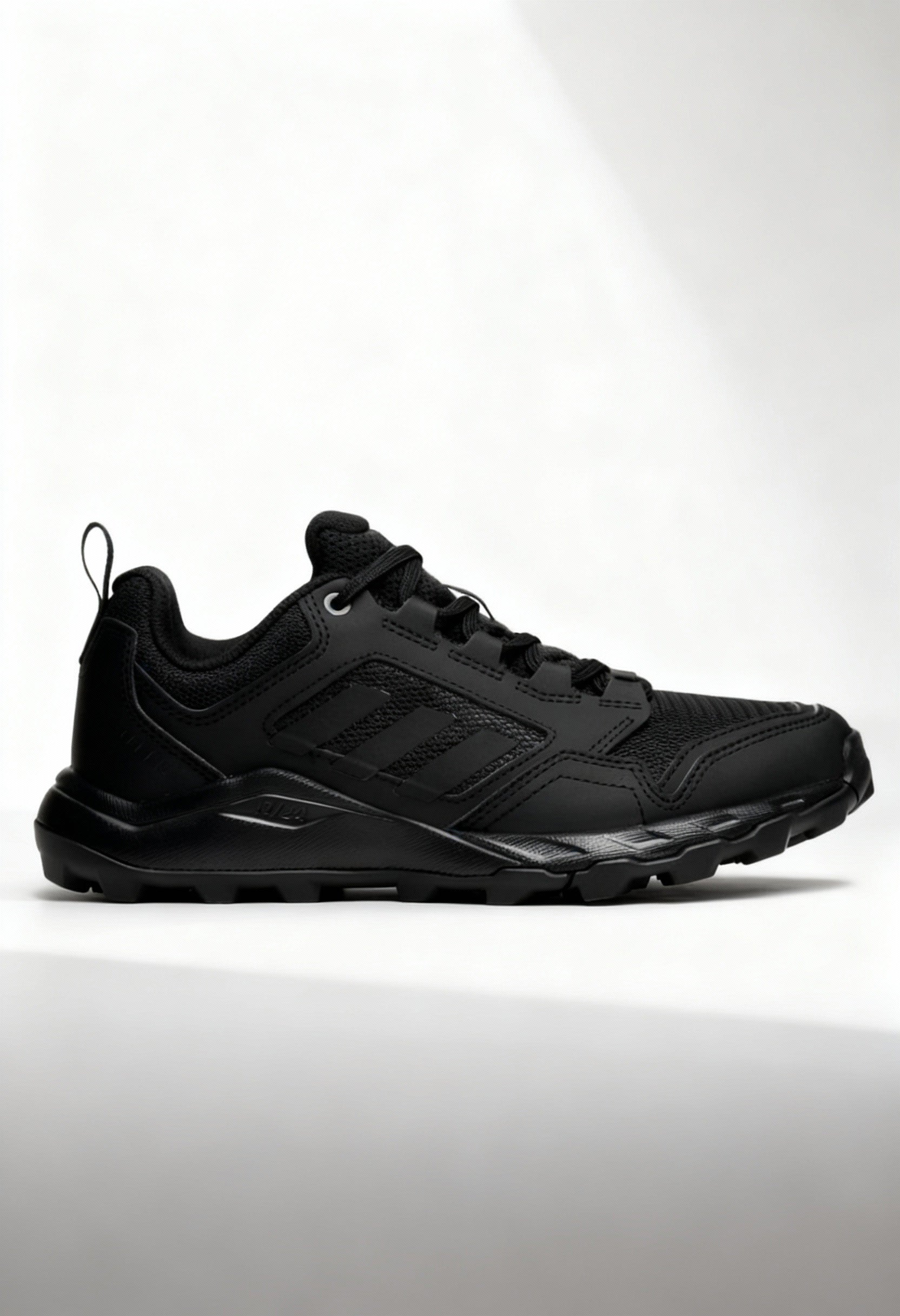 Brand new Adidas Terrex Tracerocker 2 W women's trail shoes in core black and white.