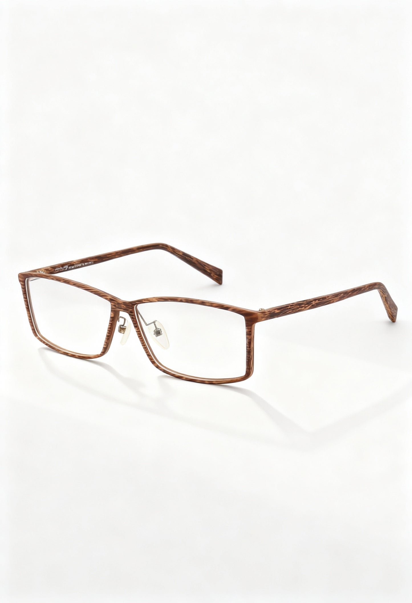 Italia Independent 5563A men's luxury brown acetate optical frames made in Italy.