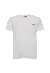 MCS white cotton short sleeve t-shirt, basic wardrobe staple.