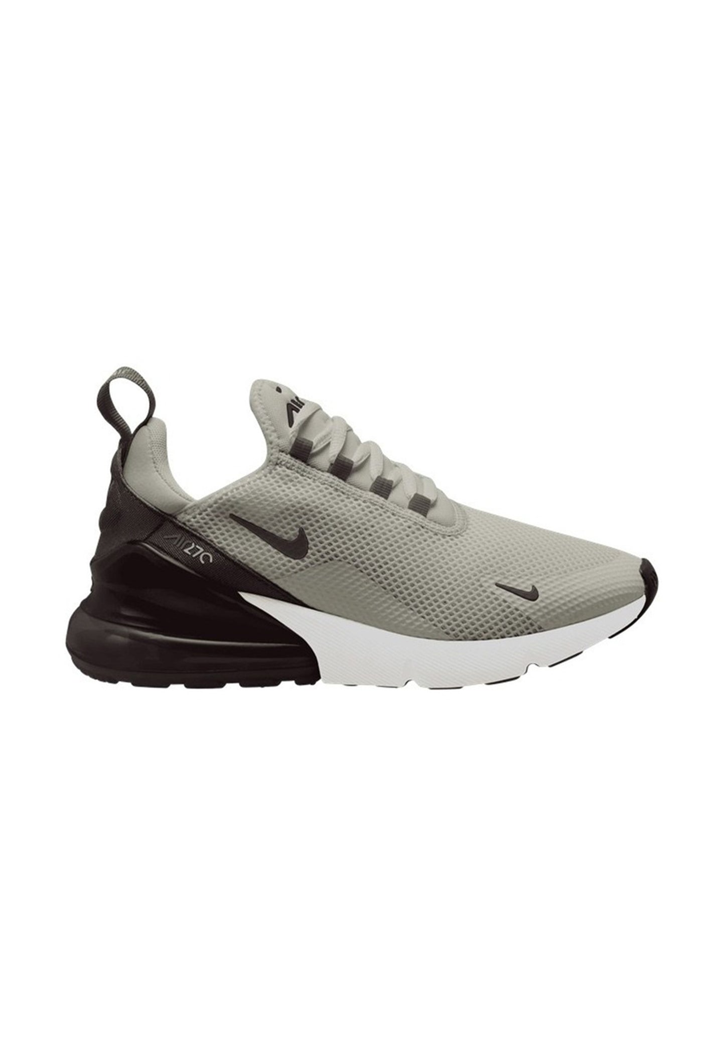 Nike Air Max 270 women's lifestyle trainers in the sage green color variant.