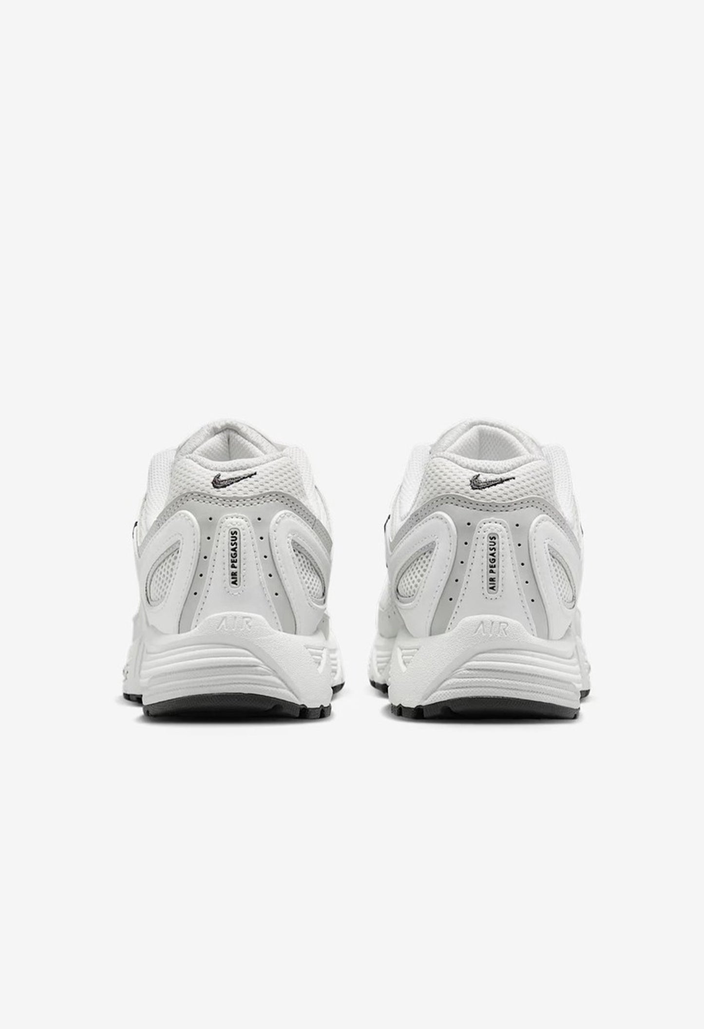 Rear view of Nike Air Pegasus 2005 sneakers highlighting the heel support and branding.