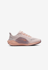Nike Pegasus 41 women's trainers in the mauve and orange color variant.