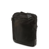 Slim travel messenger bag with adjustable shoulder strap, showing 3 cm depth.